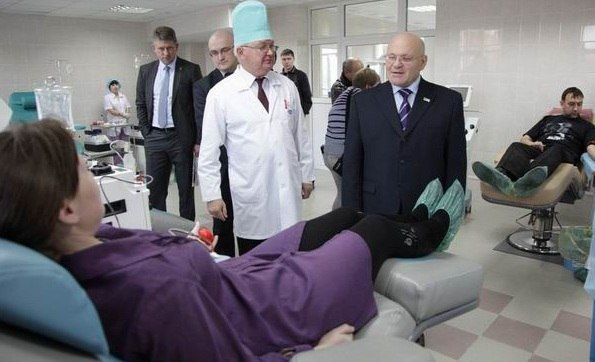 В Еврейской автономной области после реконструкции открыта областная станция переливания крови